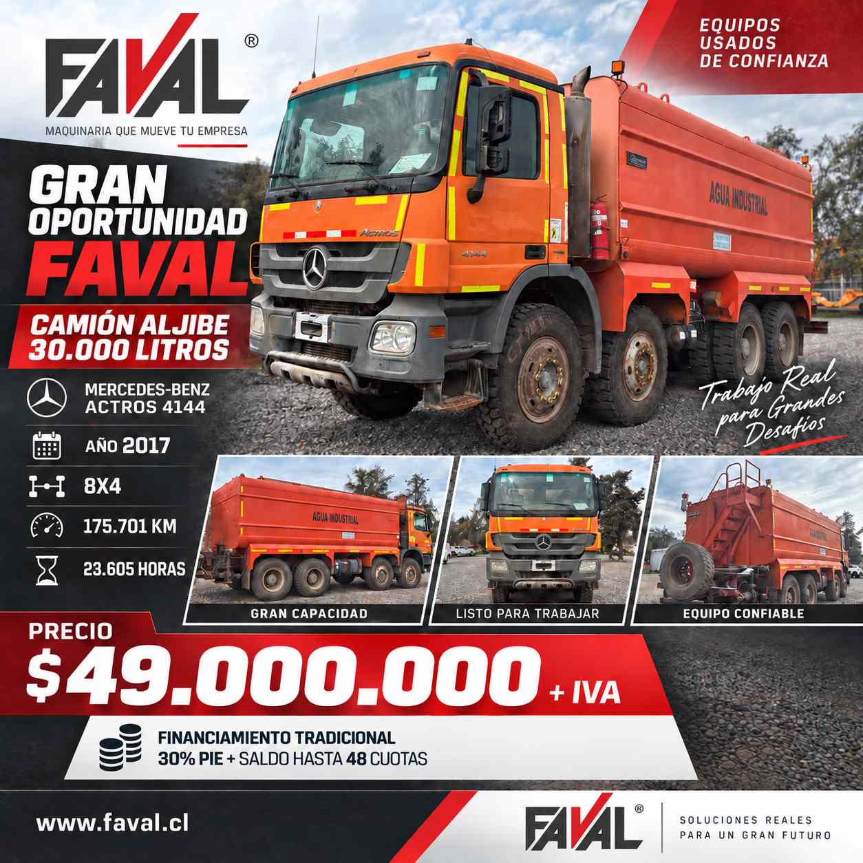 MERCEDES BENZ ACTROS 4144