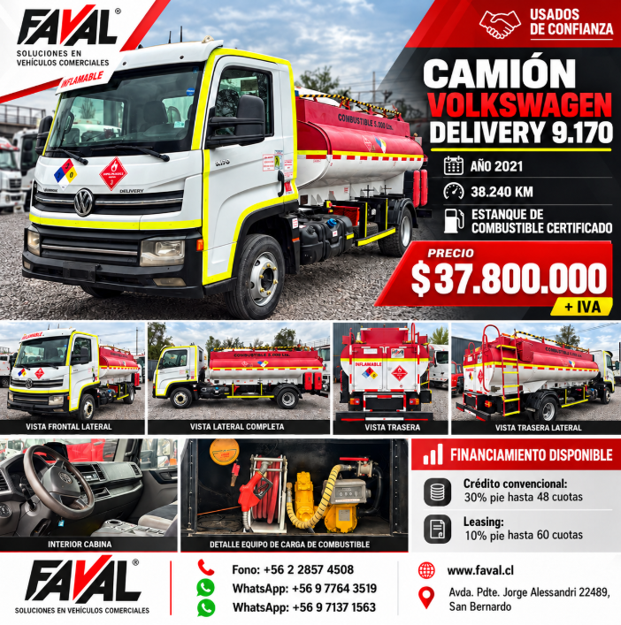 VOLKSWAGEN DELIVERY 9.170